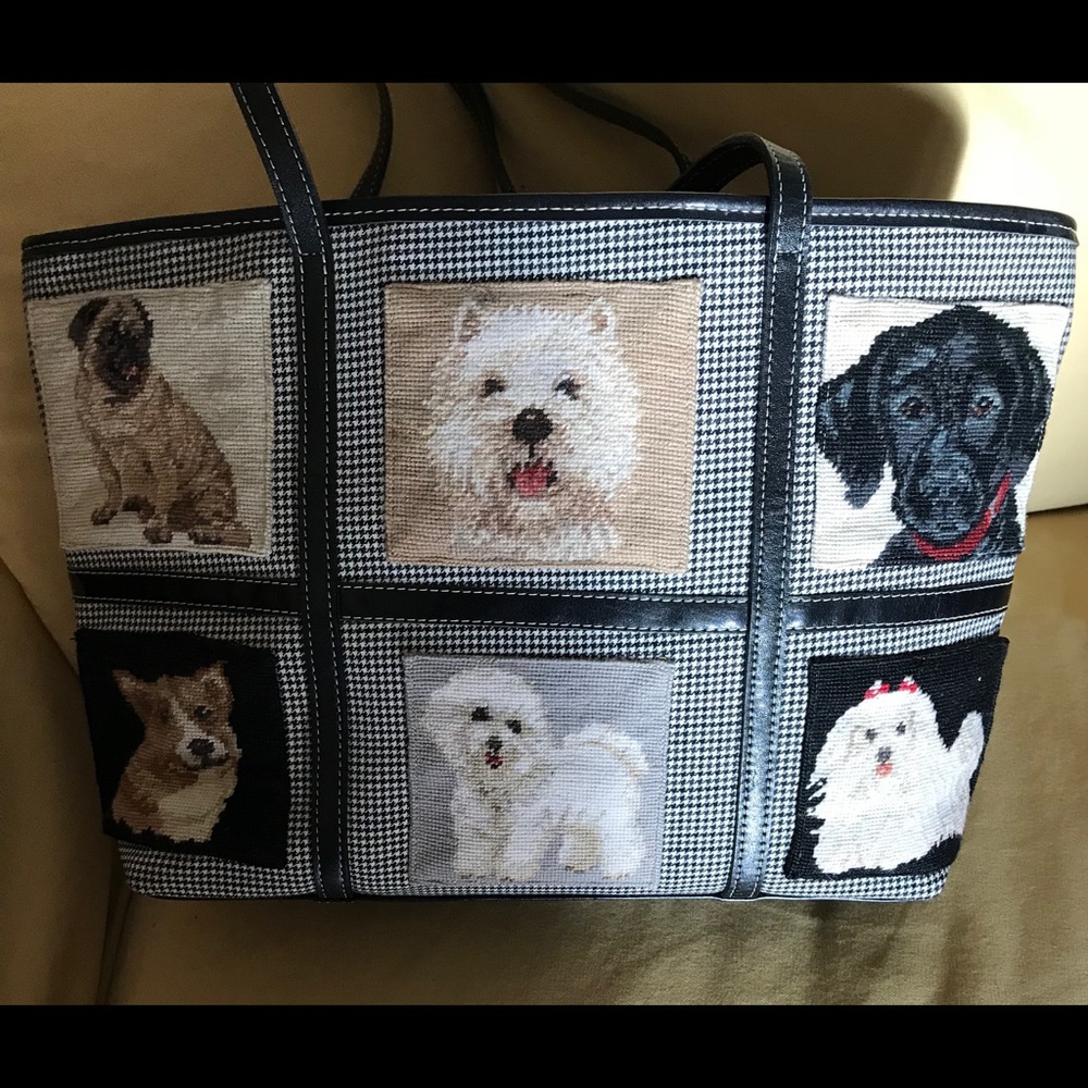 Clever Carriage Company Dog Tote Bag